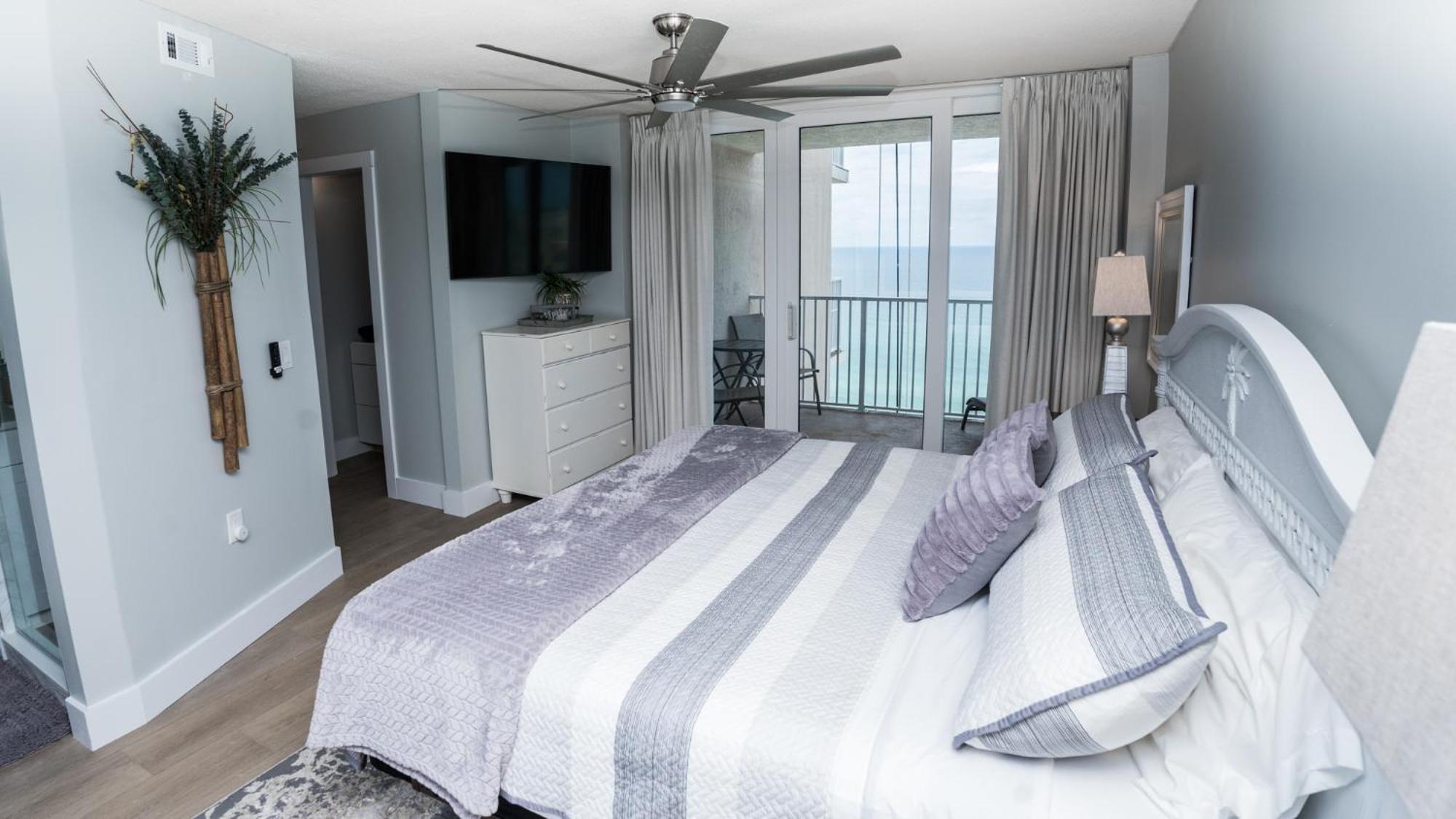 New Rental - 3Br 3Ba Corner Beachfront - 2024 Remodel - 3 Pools, Tiki Hut, Gym, Tennis Панама-Сити Экстерьер фото