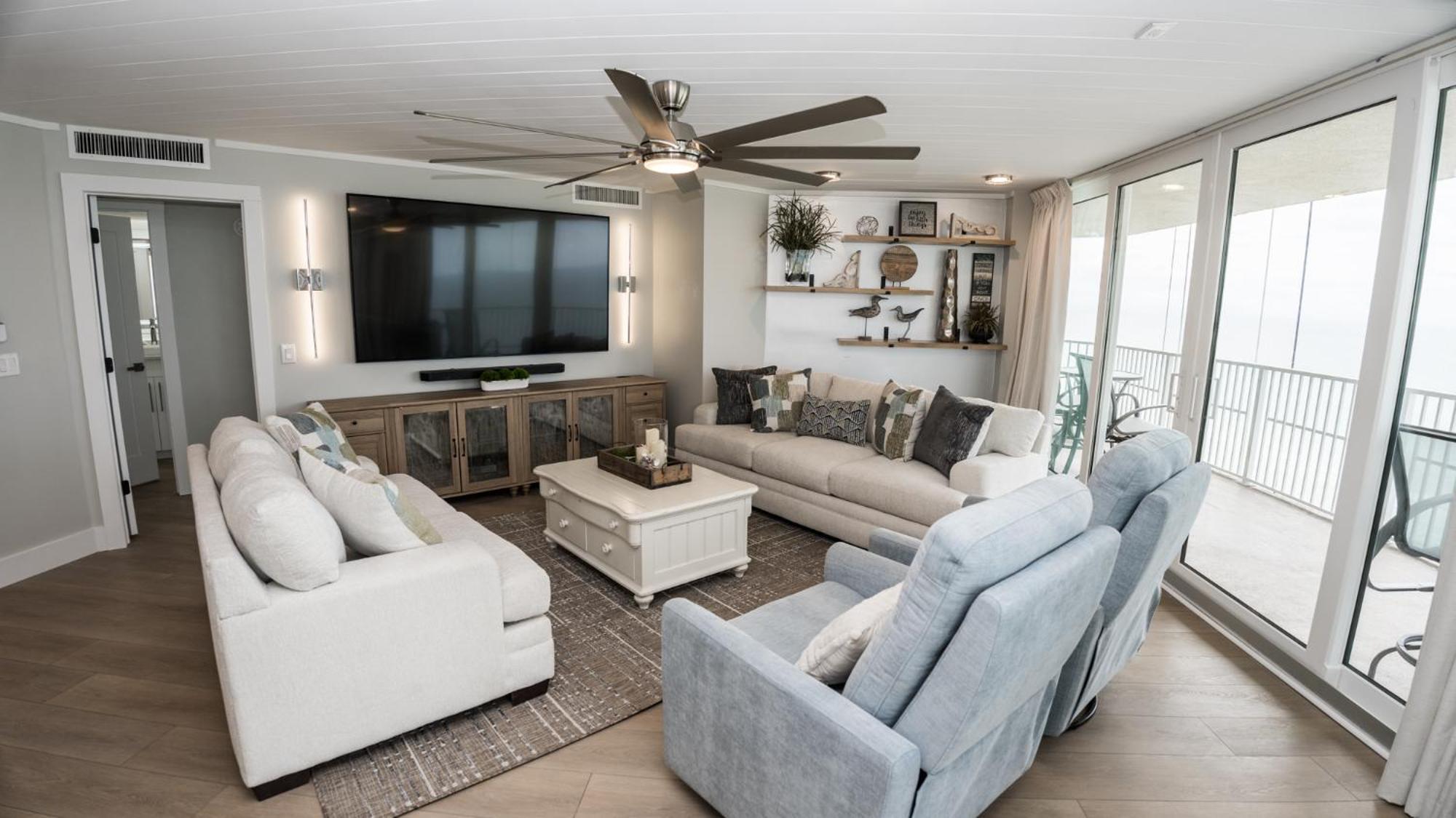 New Rental - 3Br 3Ba Corner Beachfront - 2024 Remodel - 3 Pools, Tiki Hut, Gym, Tennis Панама-Сити Экстерьер фото