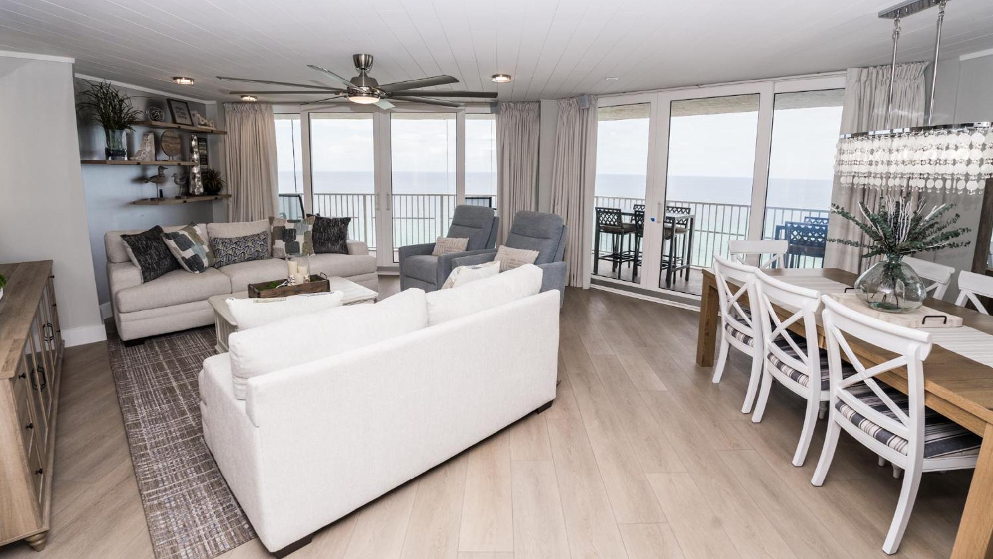 New Rental - 3Br 3Ba Corner Beachfront - 2024 Remodel - 3 Pools, Tiki Hut, Gym, Tennis Панама-Сити Экстерьер фото