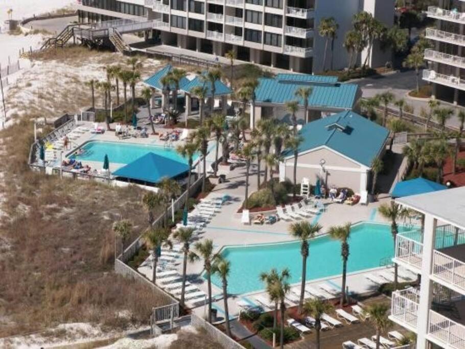 New Rental - 3Br 3Ba Corner Beachfront - 2024 Remodel - 3 Pools, Tiki Hut, Gym, Tennis Панама-Сити Экстерьер фото